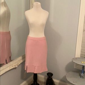 VINTAGE St John Collection pink skirt